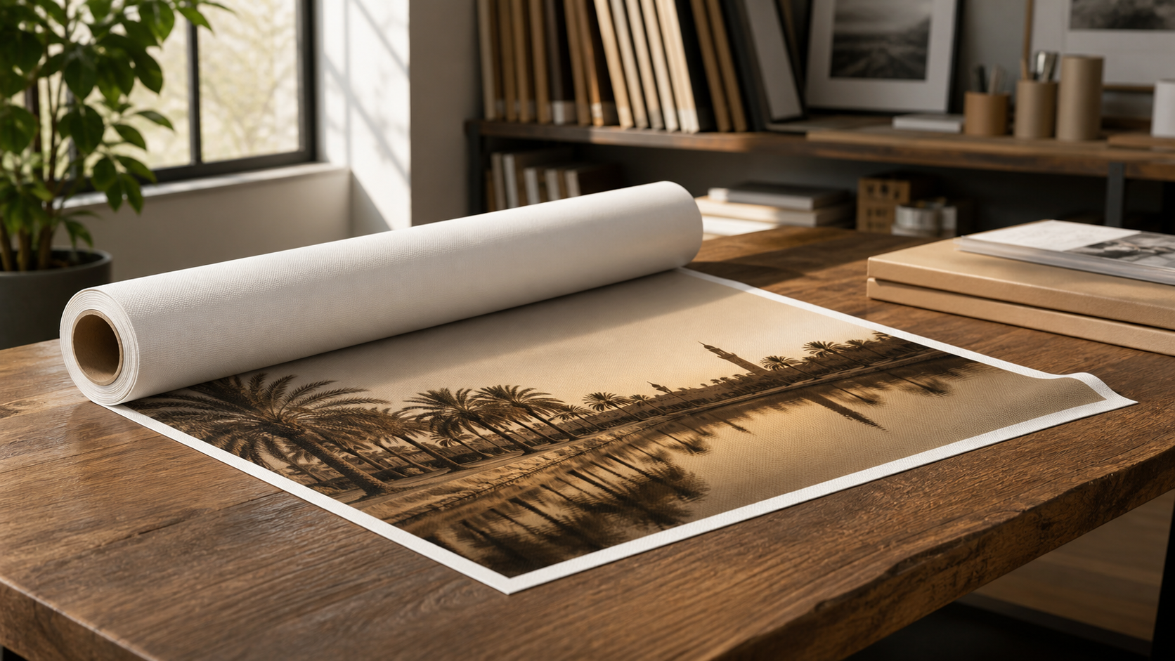 Rolled Canvas